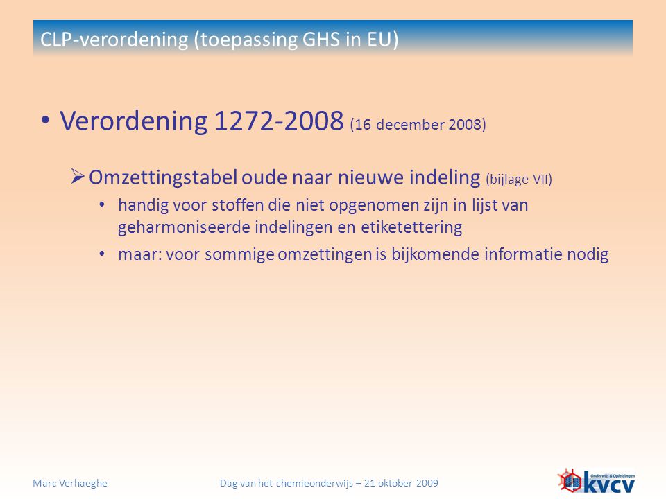 CLP-verordening (toepassing GHS in EU)