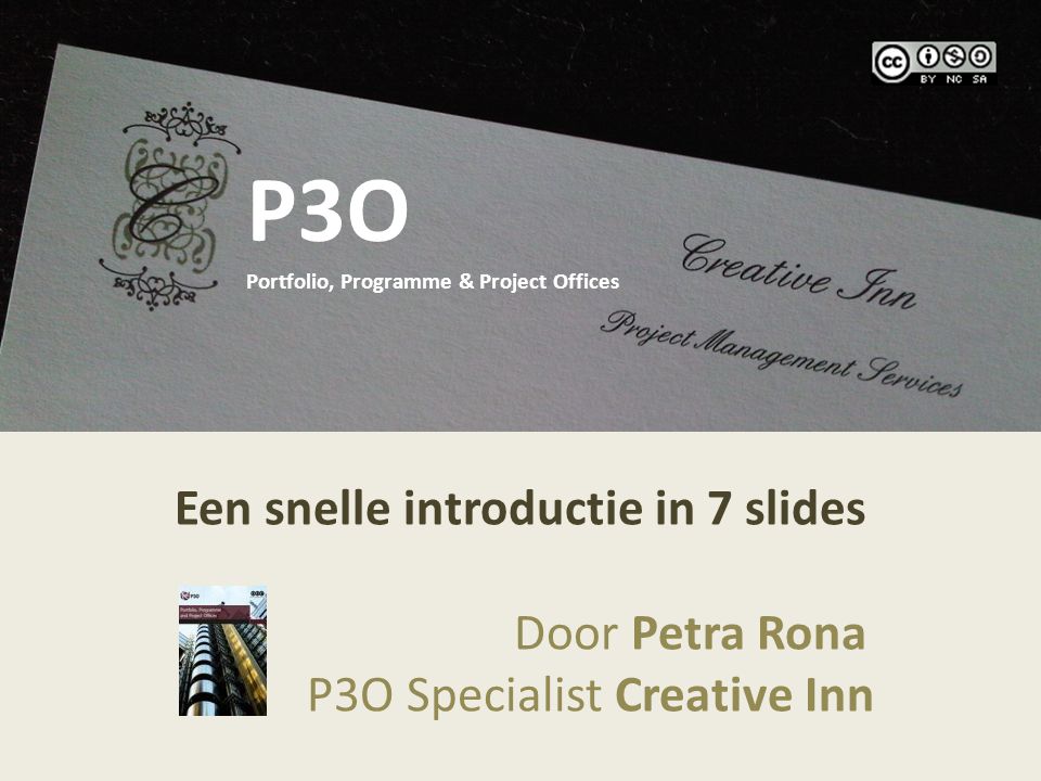 P3O Portfolio, Programme & Project Offices