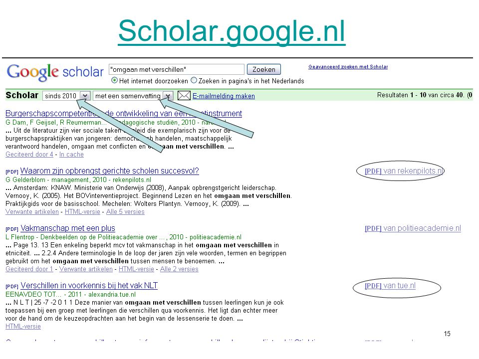 Scholar.google.nl 15