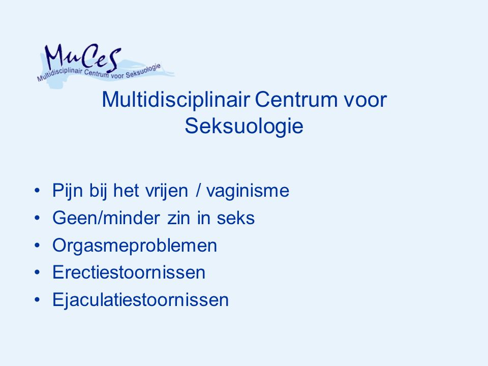 Multidisciplinair Centrum voor Seksuologie