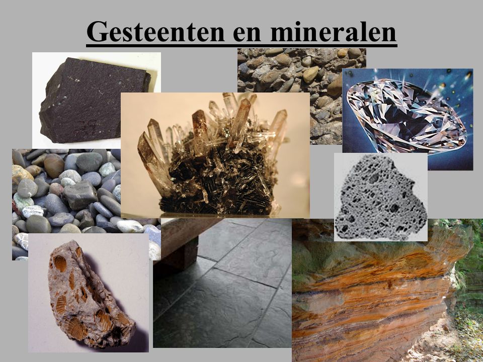 Gesteenten en mineralen