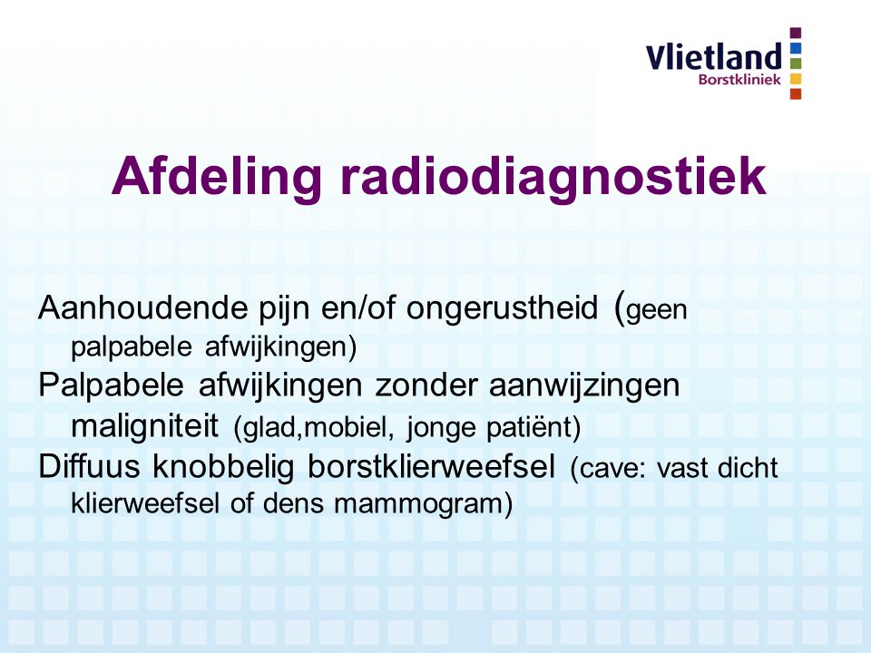 Afdeling radiodiagnostiek