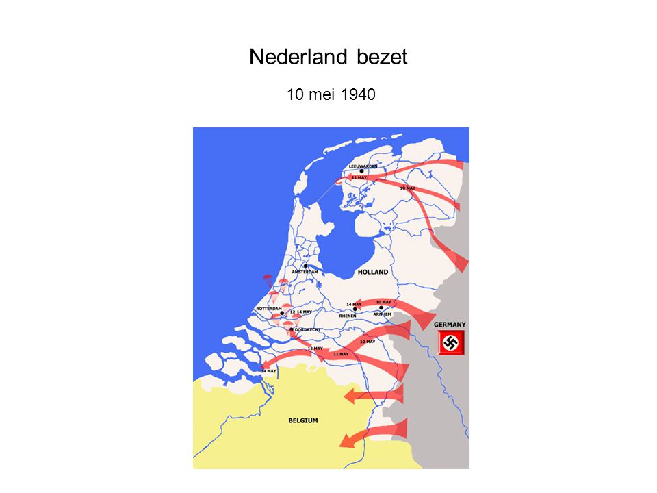 Nederland bezet 10 mei 1940