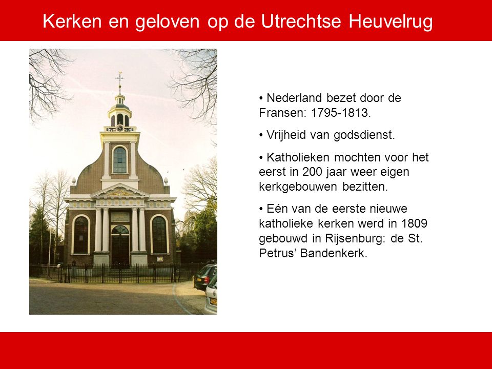 Kerken en geloven op de Utrechtse Heuvelrug