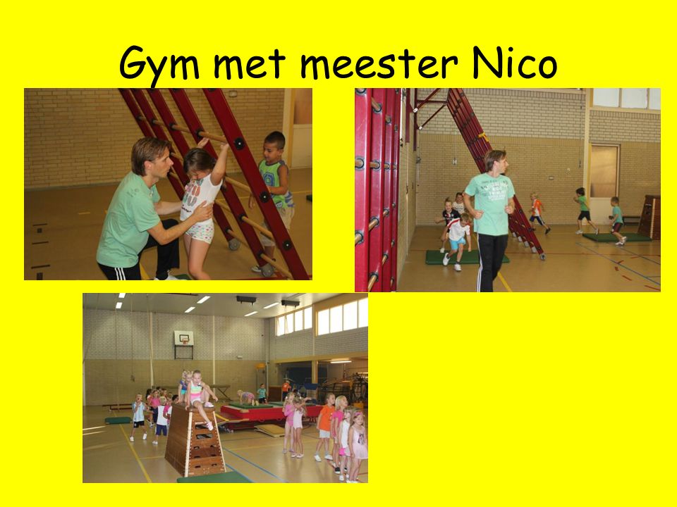 Gym met meester Nico