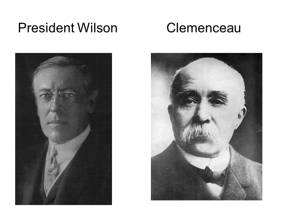 President Wilson Clemenceau