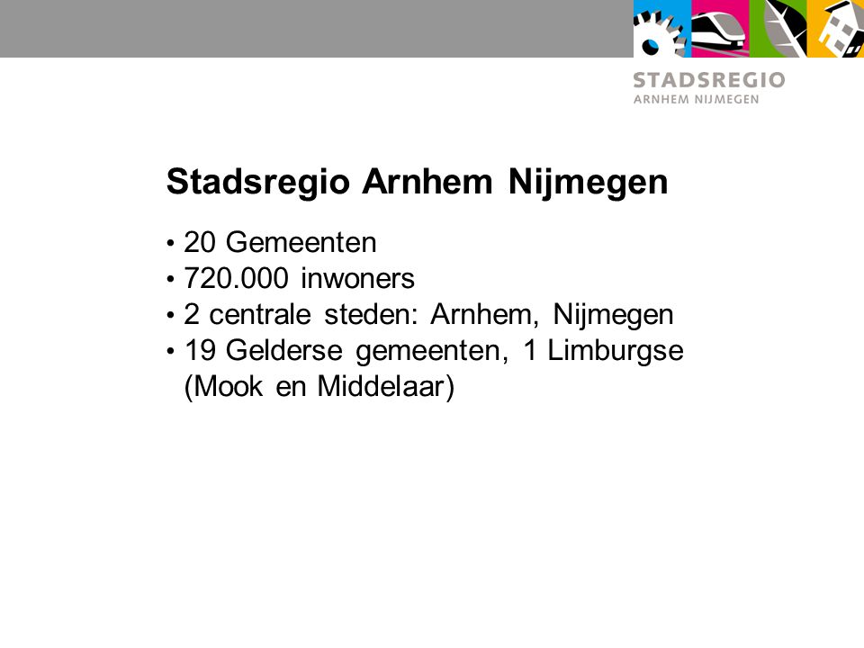 Stadsregio Arnhem Nijmegen