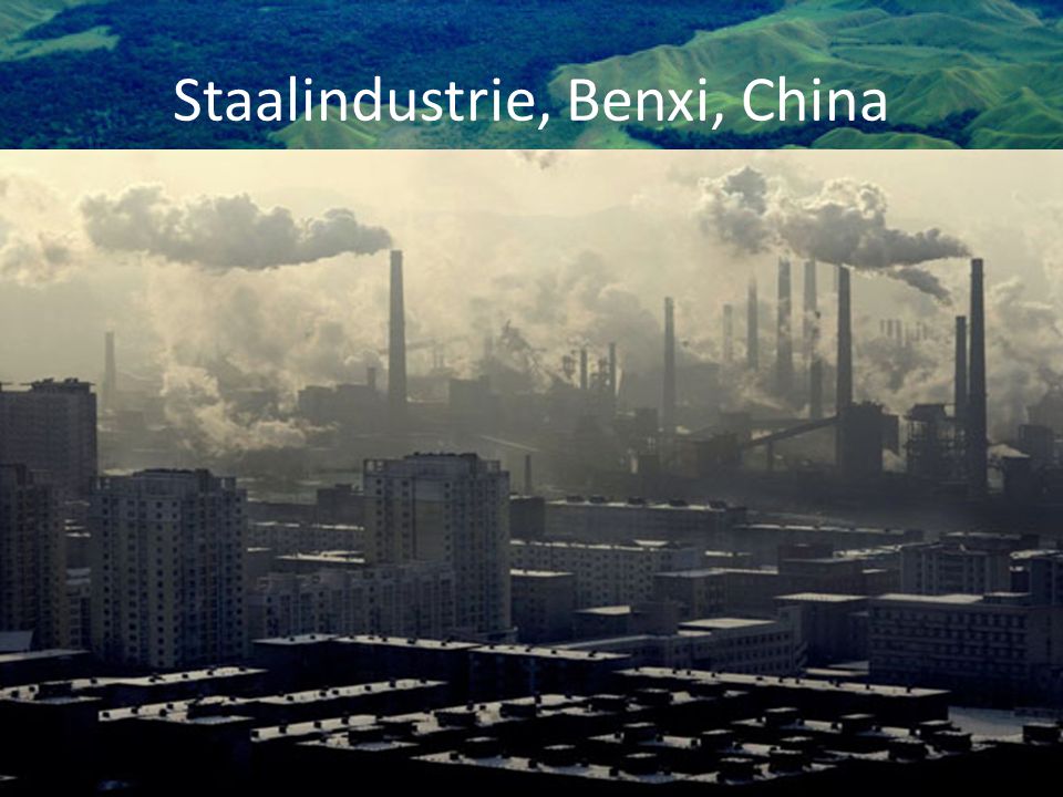 Staalindustrie, Benxi, China