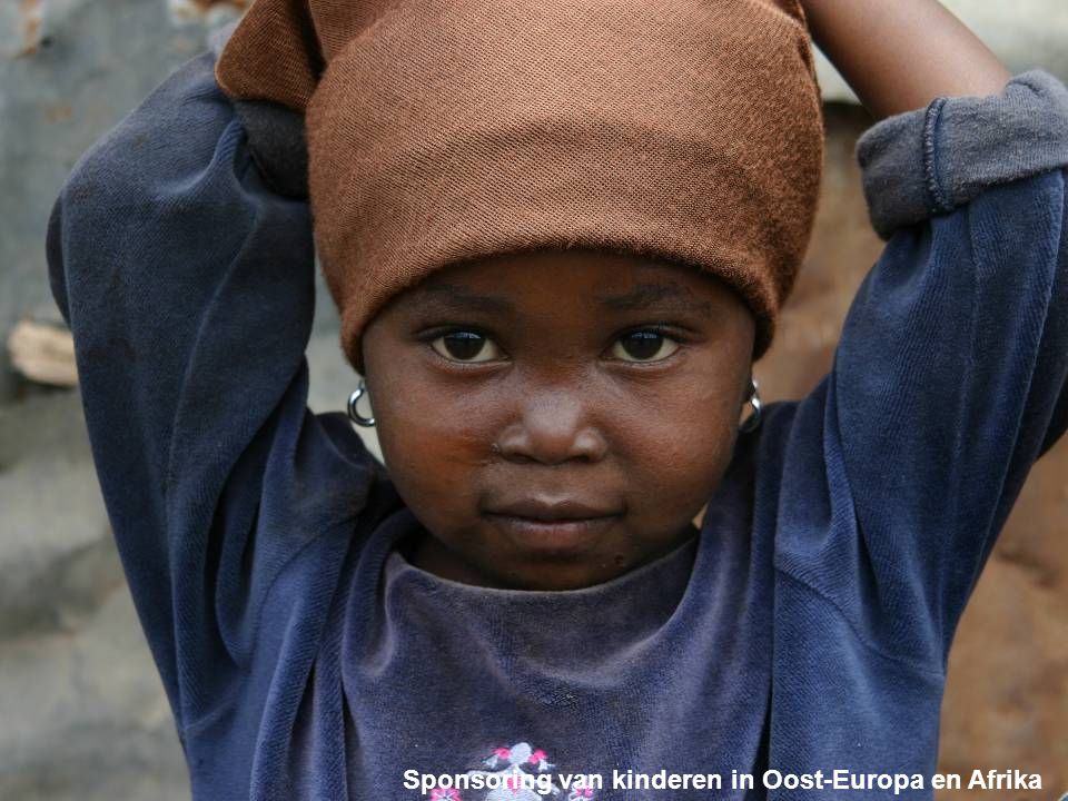 Sponsoring van kinderen in Oost-Europa en Afrika