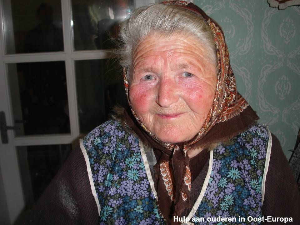 Hulp aan ouderen in Oost-Europa