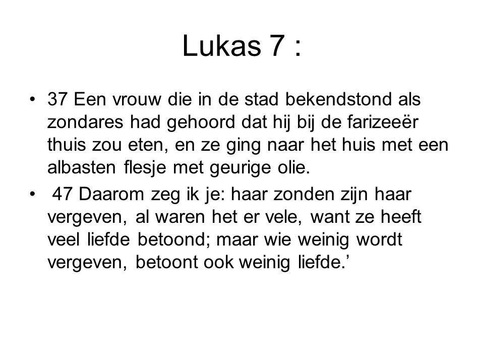 Lukas 7 :