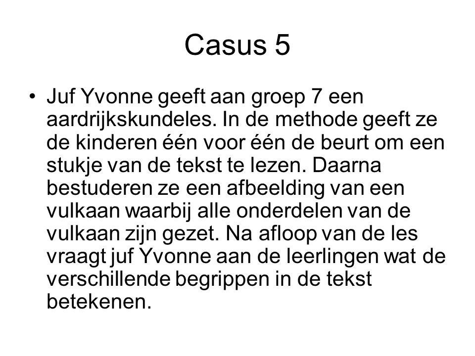 Casus 5
