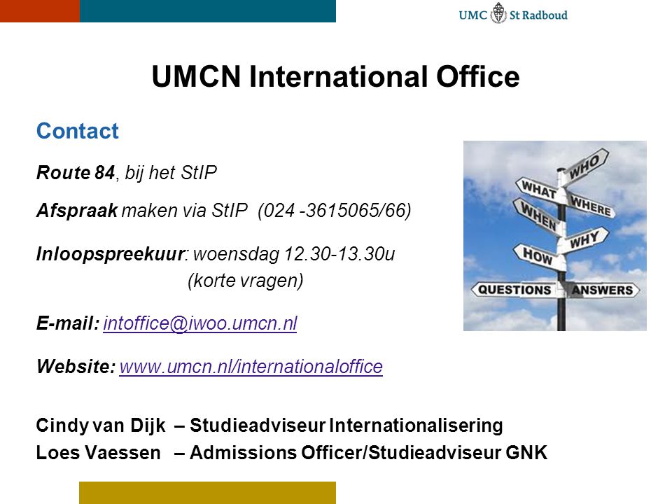UMCN International Office