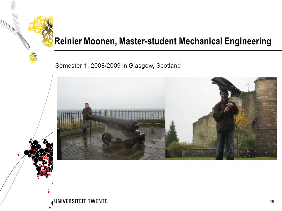 Reinier Moonen, Master-student Mechanical Engineering