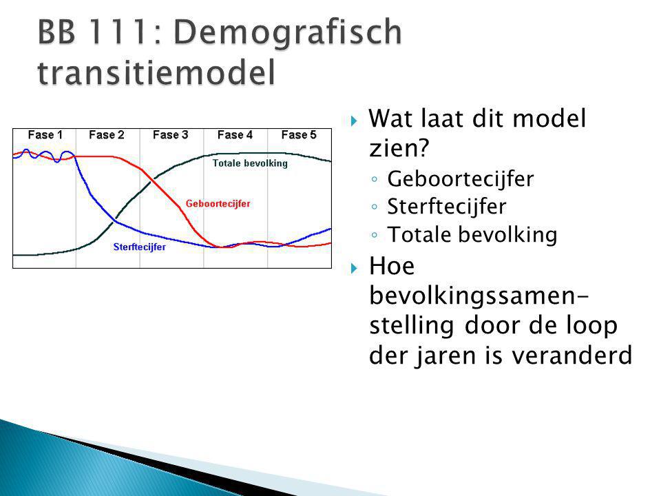 BB 111: Demografisch transitiemodel