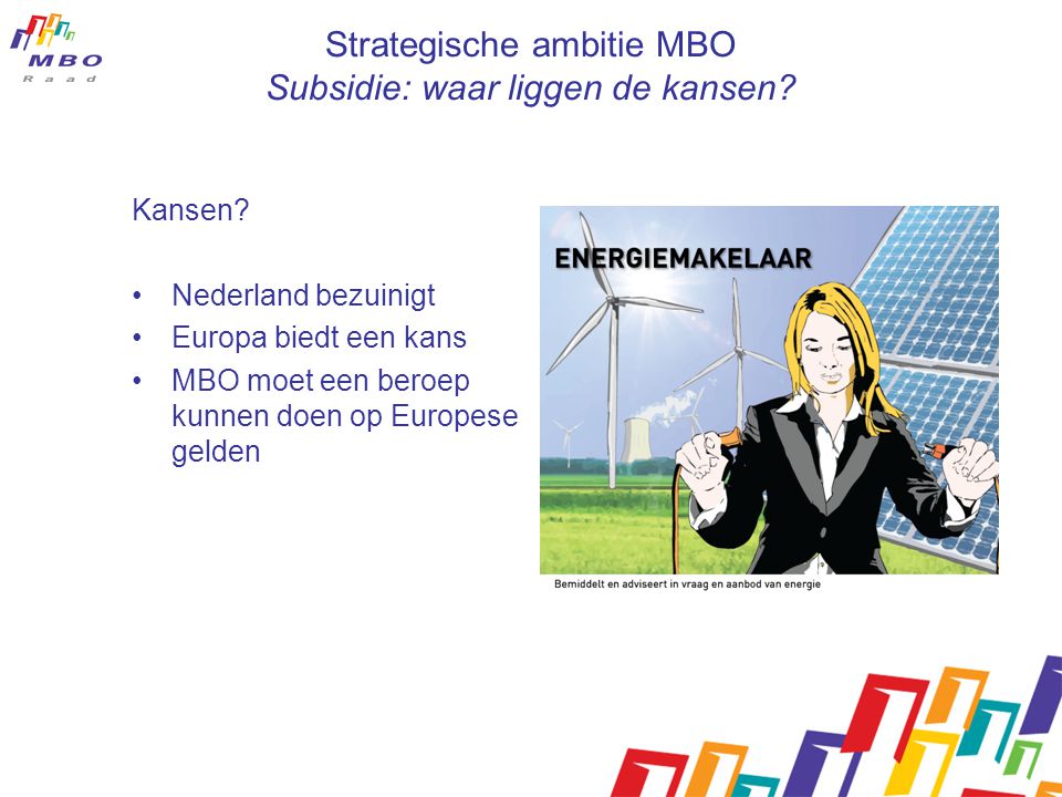 Strategische ambitie MBO Subsidie: waar liggen de kansen