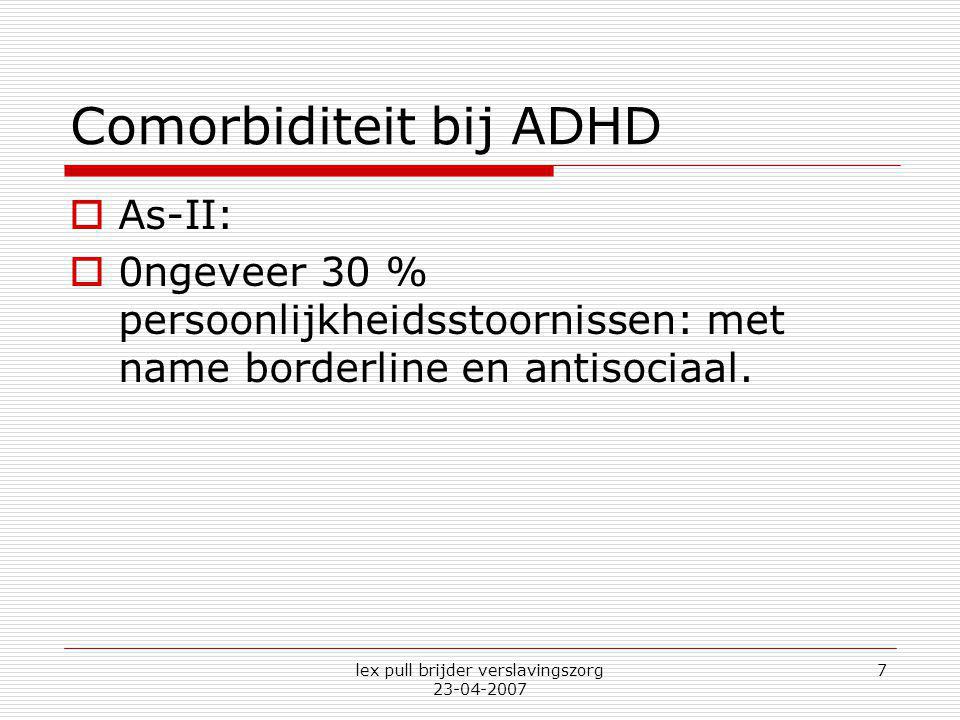 Comorbiditeit bij ADHD