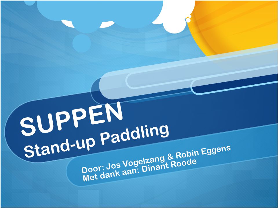 SUPPEN Stand-up Paddling