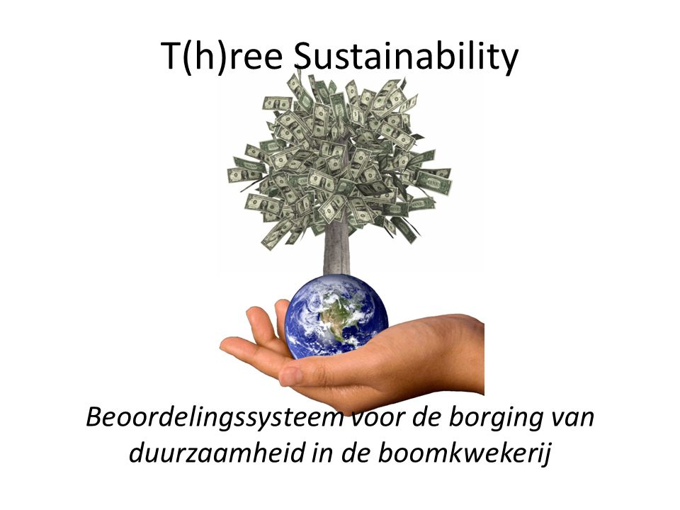 T(h)ree Sustainability