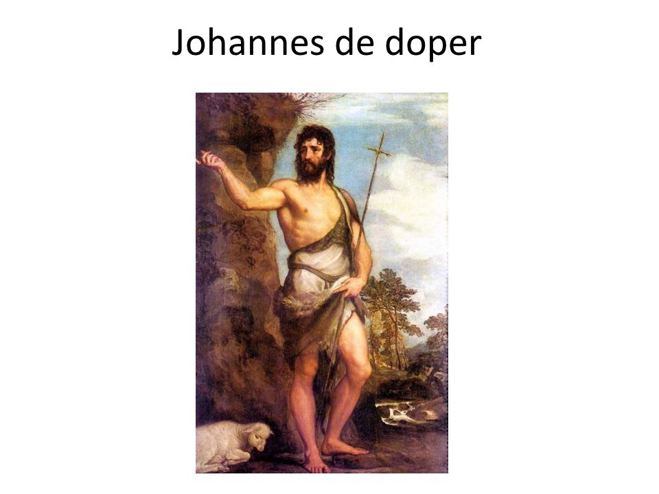 Johannes de doper