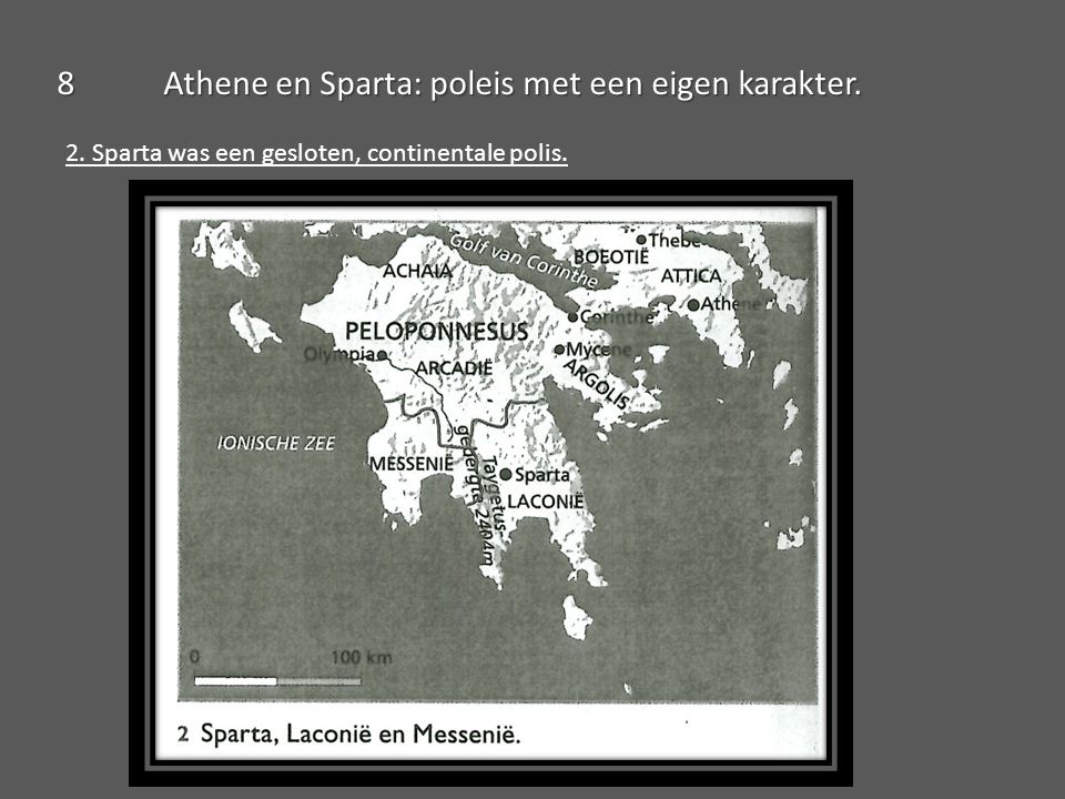 8 Athene en Sparta: poleis met een eigen karakter.