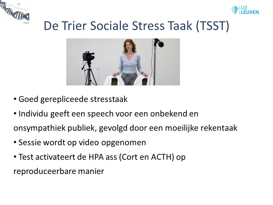 De Trier Sociale Stress Taak (TSST)