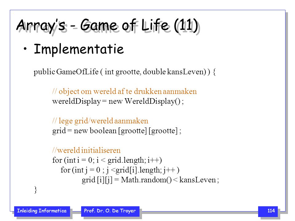 Array’s - Game of Life (11)