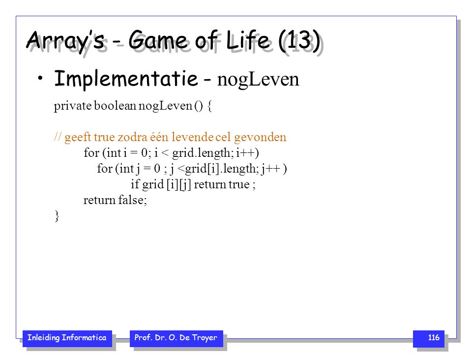 Array’s - Game of Life (13)