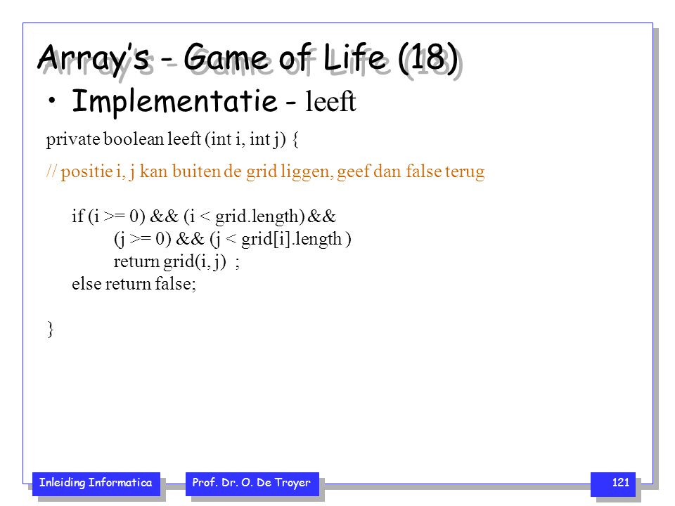 Array’s - Game of Life (18)