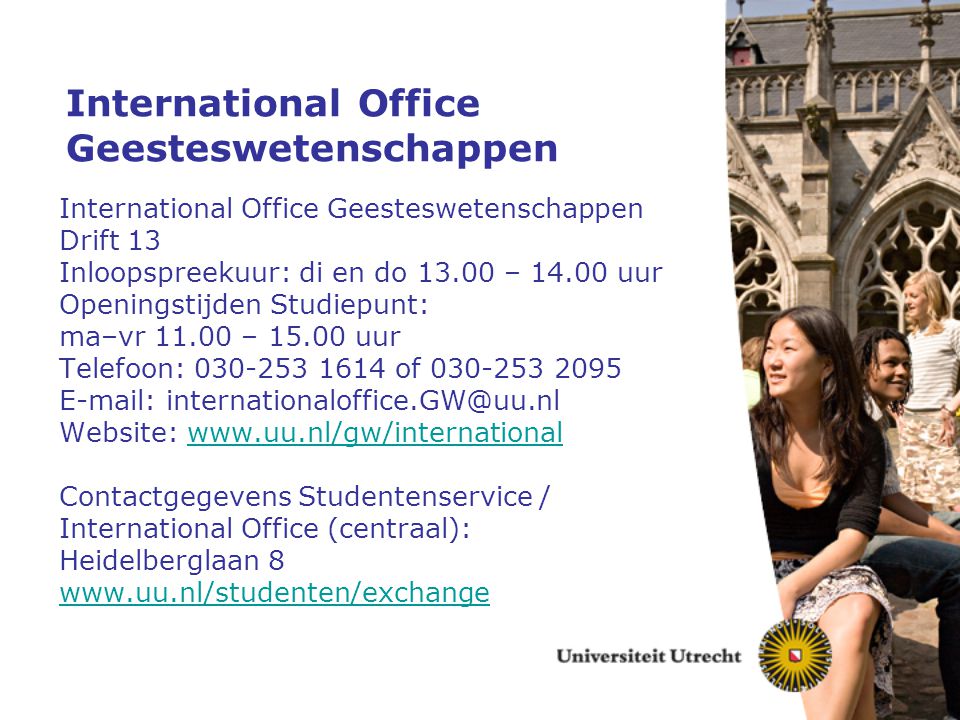 International Office Geesteswetenschappen