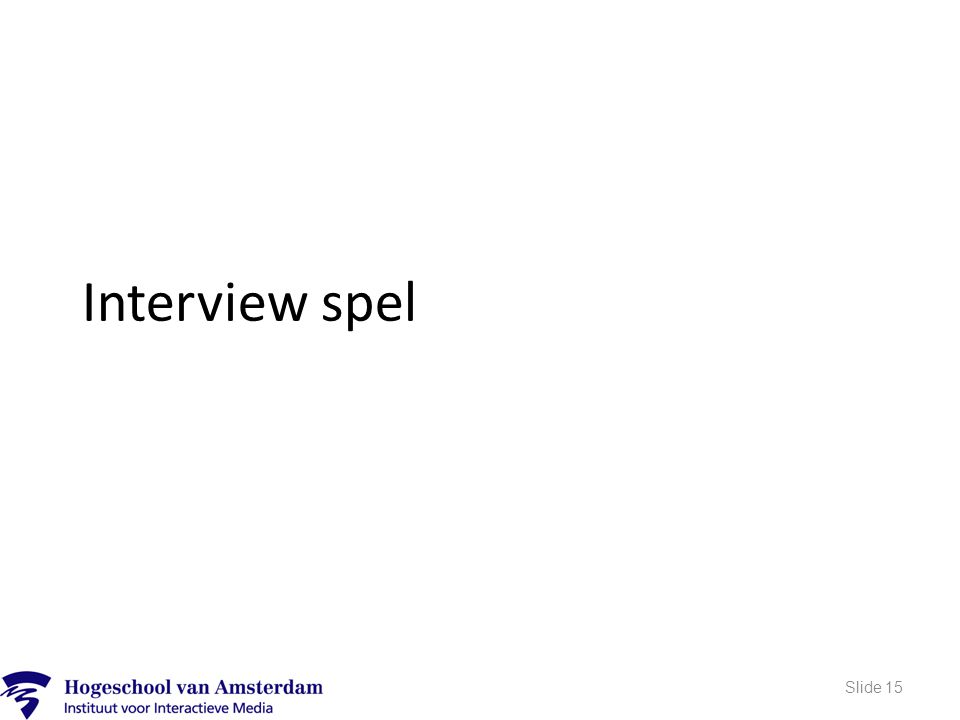 Interview spel Slide 15