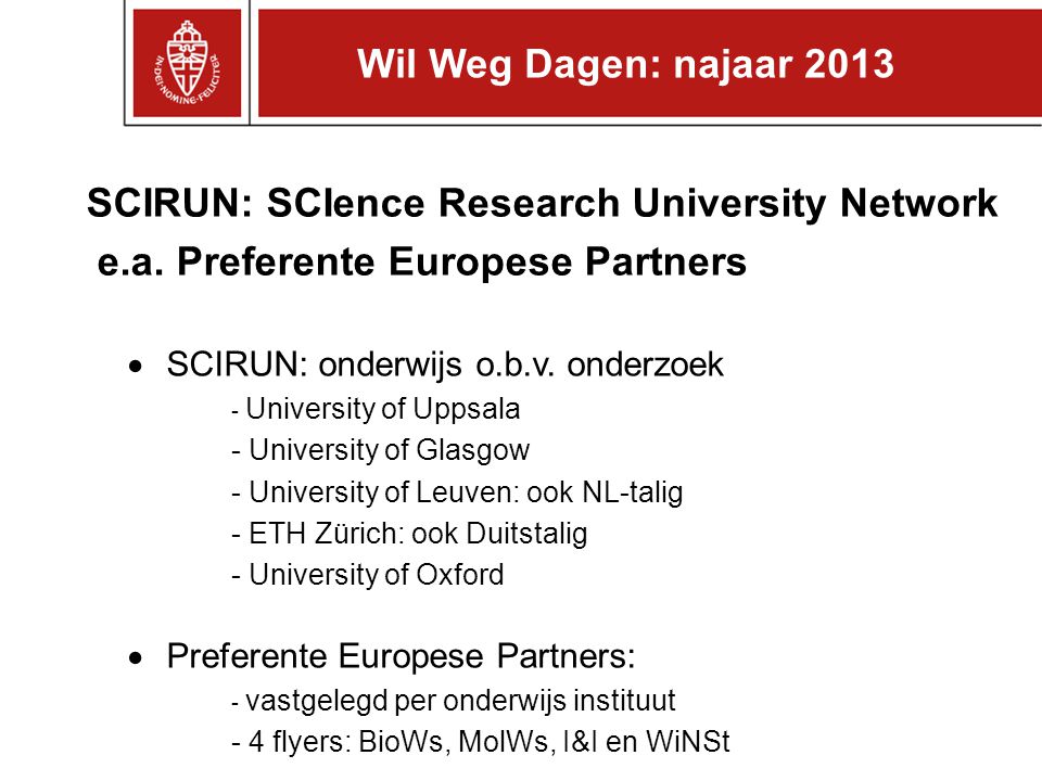 SCIRUN: SCIence Research University Network
