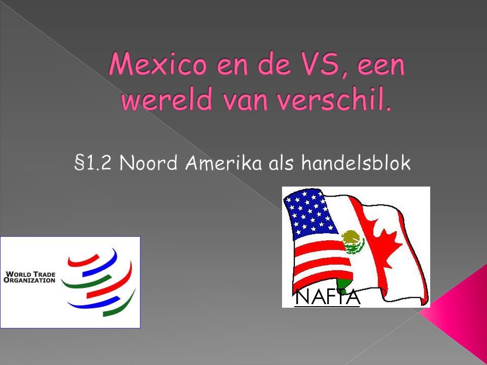 Mexico en de VS, een wereld van verschil.
