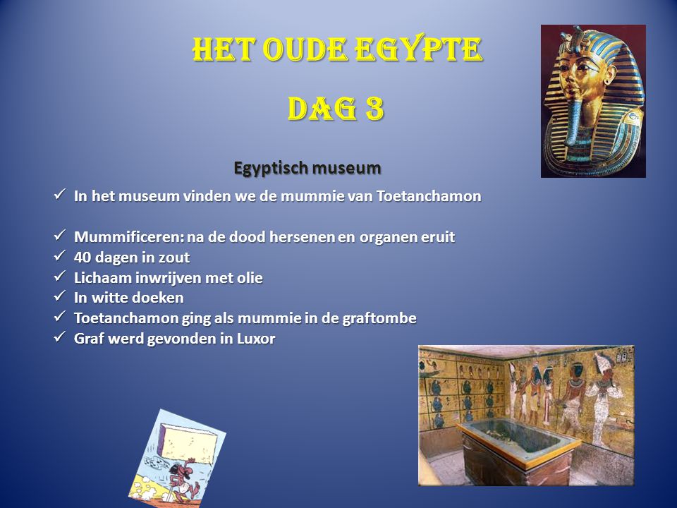 Het oude Egypte Dag 3 Egyptisch museum