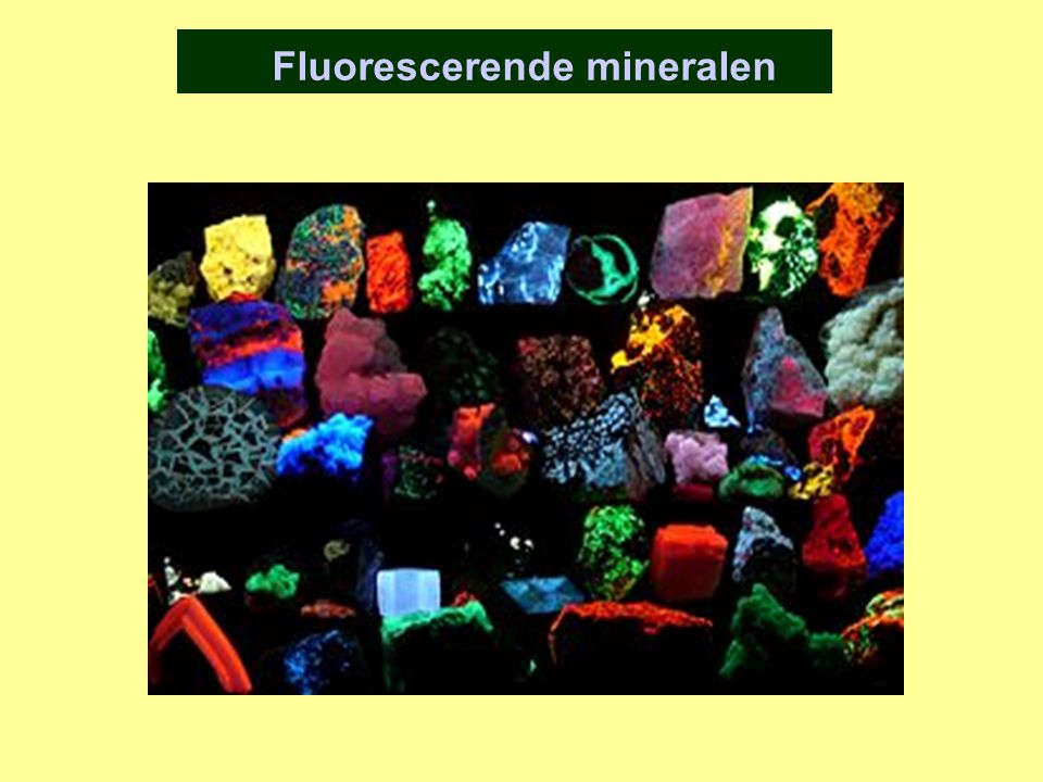 Fluorescerende mineralen