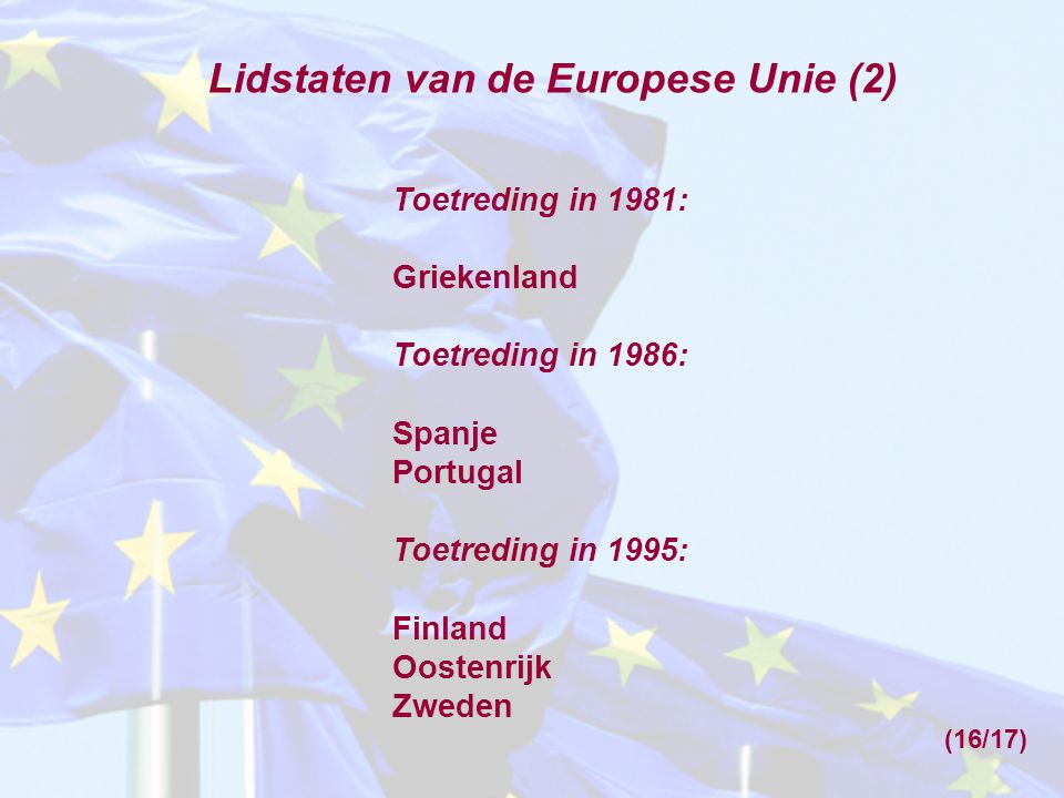 Lidstaten van de Europese Unie (2)