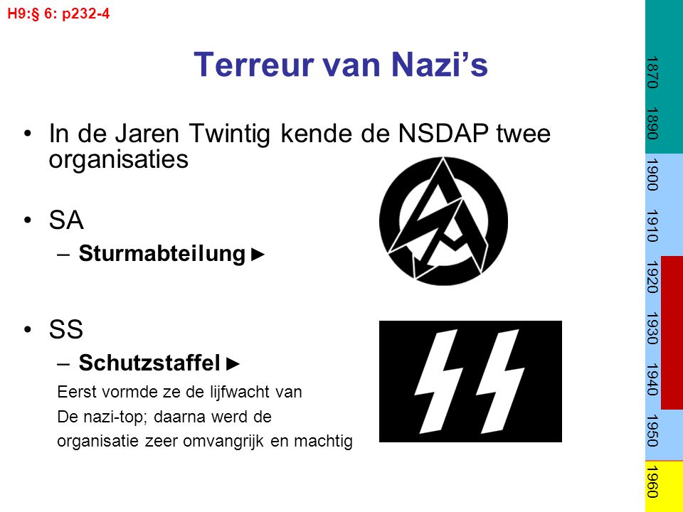 H9:§ 6: p Terreur van Nazi’s.