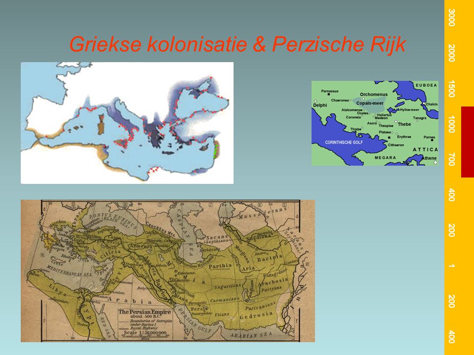 Griekse kolonisatie & Perzische Rijk
