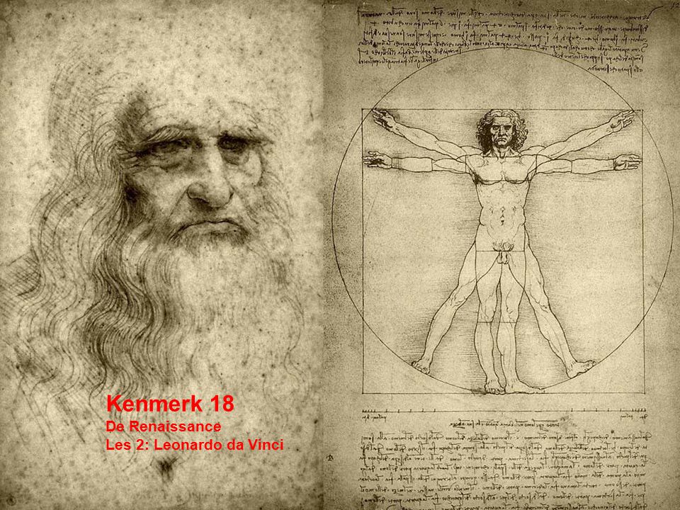Kenmerk 18 De Renaissance Les 2: Leonardo da Vinci
