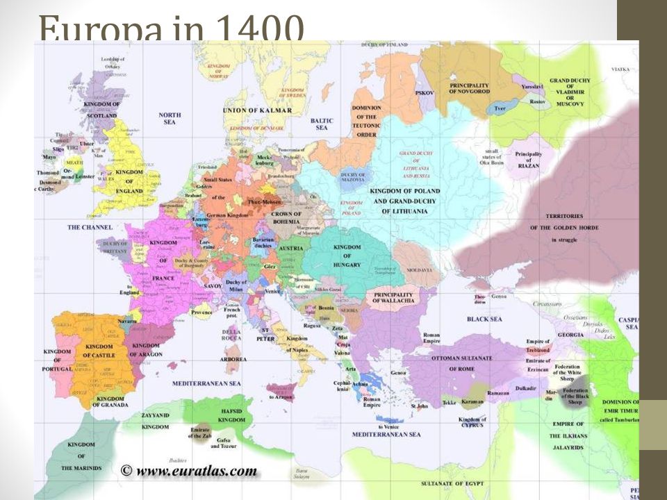 Europa in 1400