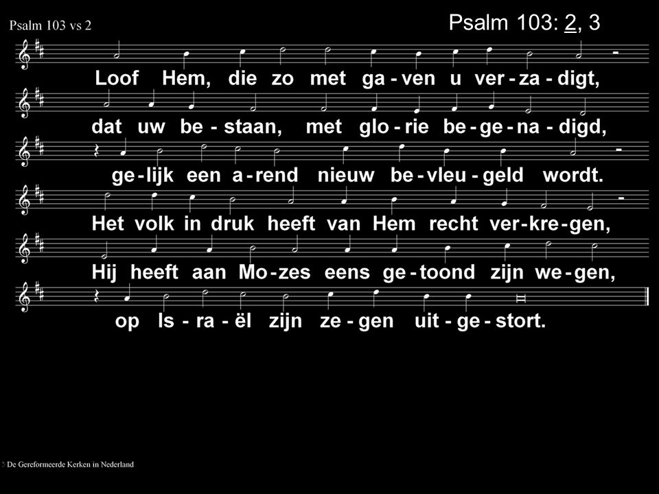 Psalm 103: 2, 3