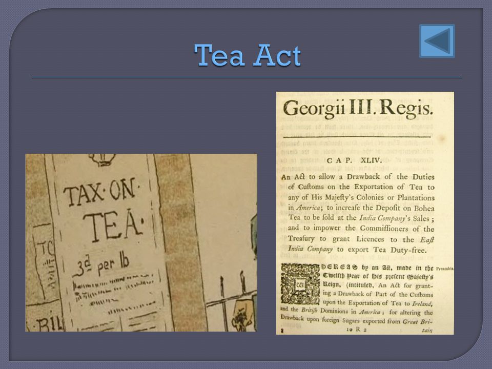 Tea Act