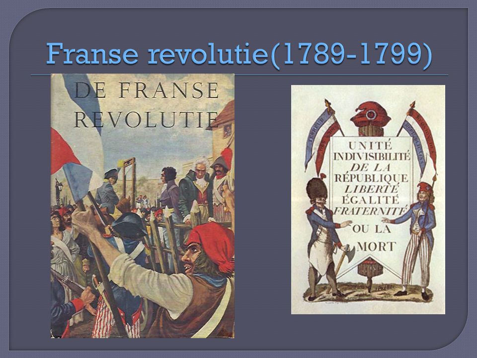 Franse revolutie( )