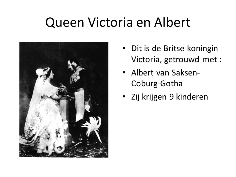 Queen Victoria en Albert