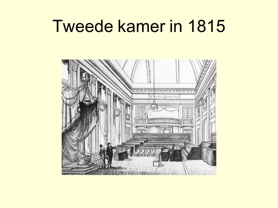 Tweede kamer in 1815