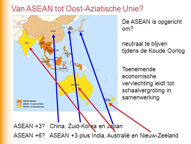 Van ASEAN tot Oost-Aziatische Unie
