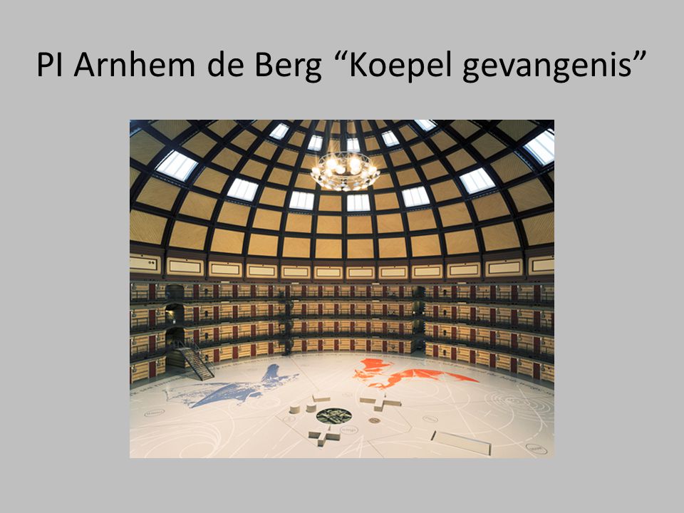 PI Arnhem de Berg Koepel gevangenis