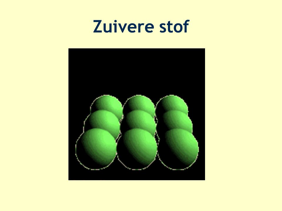 Zuivere stof