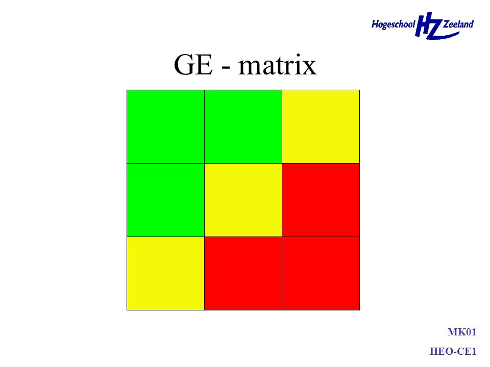 GE - matrix MK01 HEO-CE1