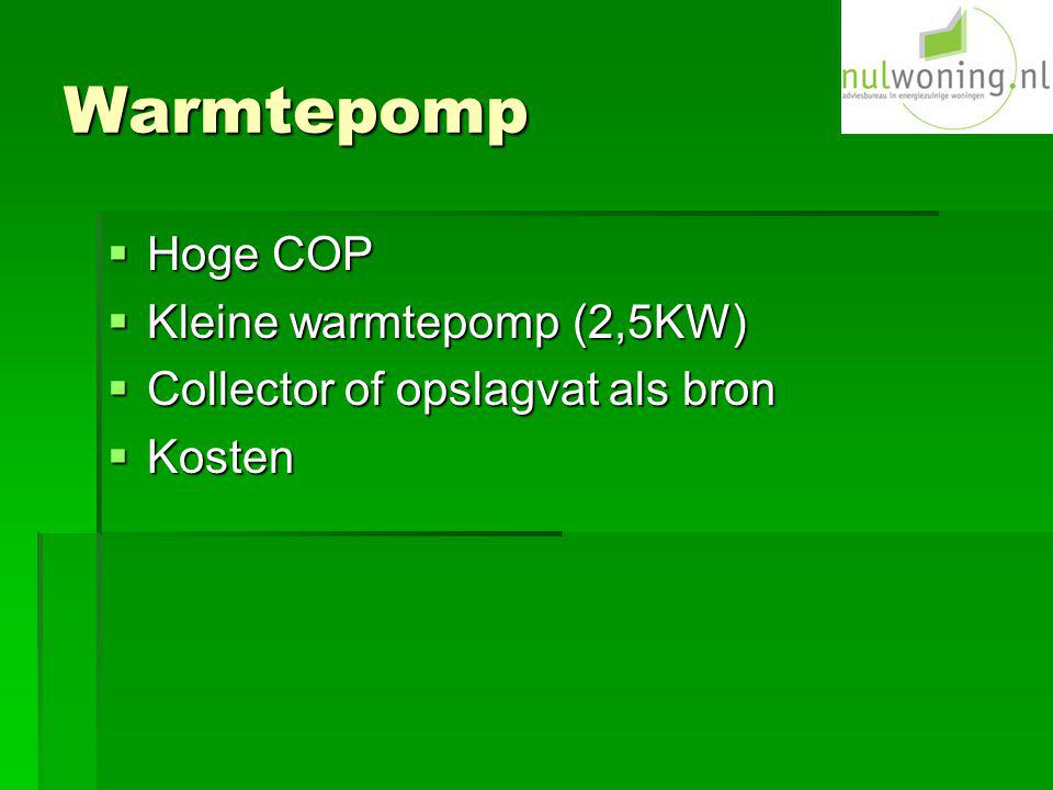 Warmtepomp Hoge COP Kleine warmtepomp (2,5KW)
